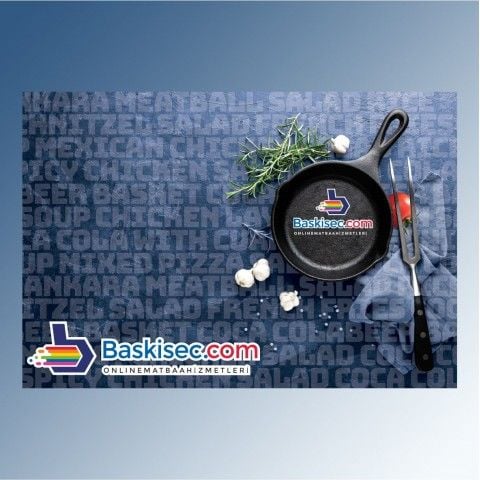 Baskılı Amerikan Servis 32x45cm - 10.000 Adet
