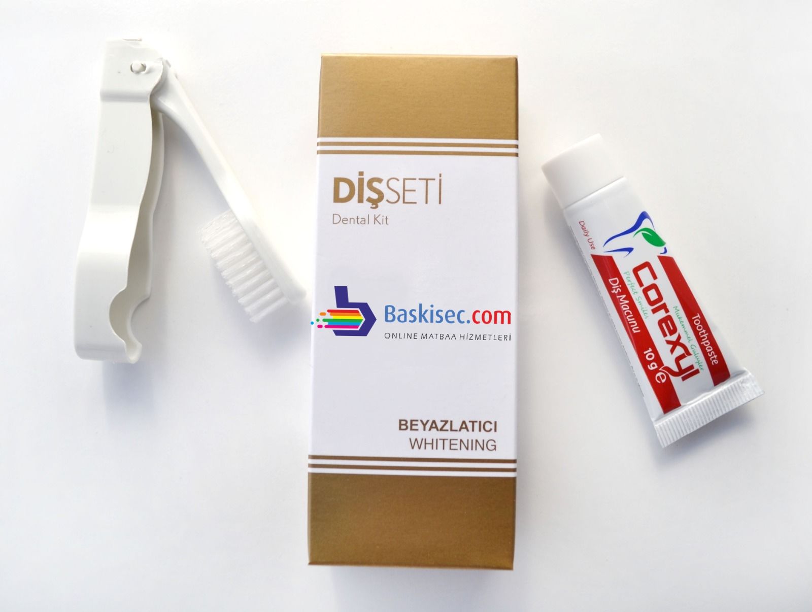 Diş Bakım Seti Logo Baskılı