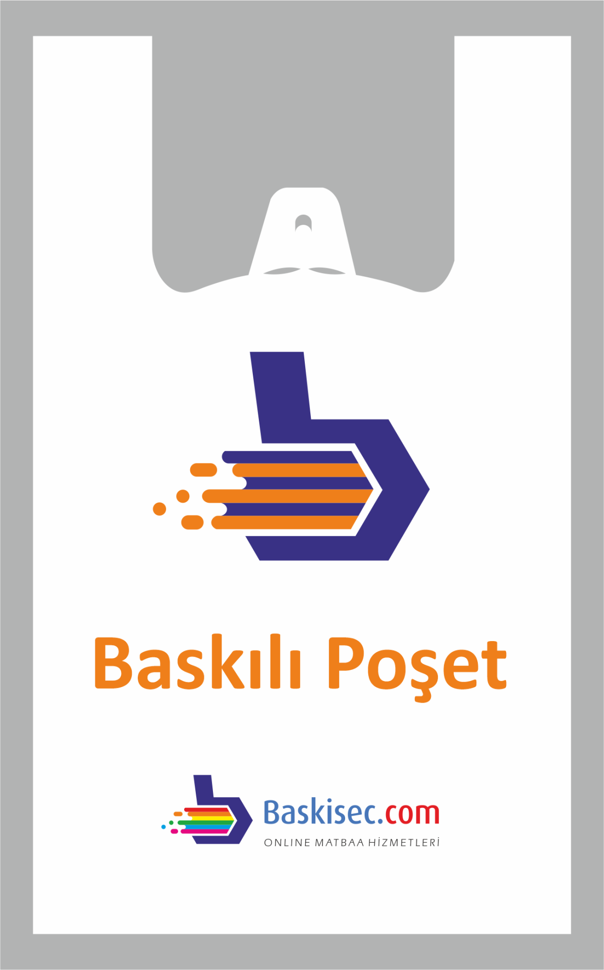 Baskılı Poşet - Hışır Atlet Poşet 500 KG - 1. Kalite Poşet