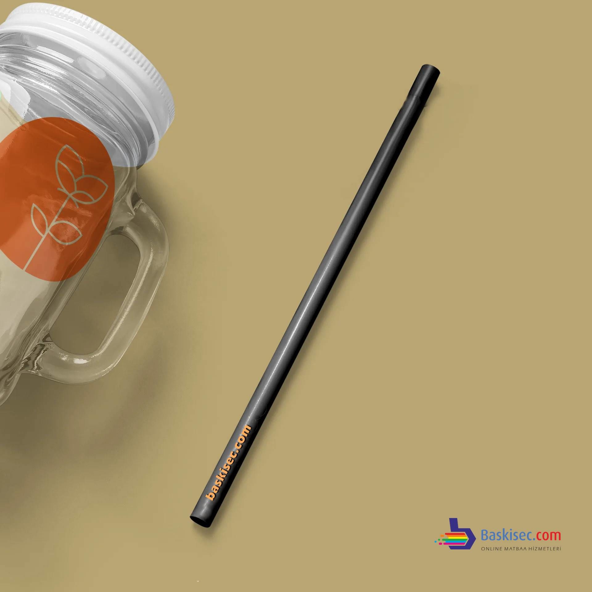 Baskılı Pipet - Frozen Pipet 30.000 Adet  - Jelatinli