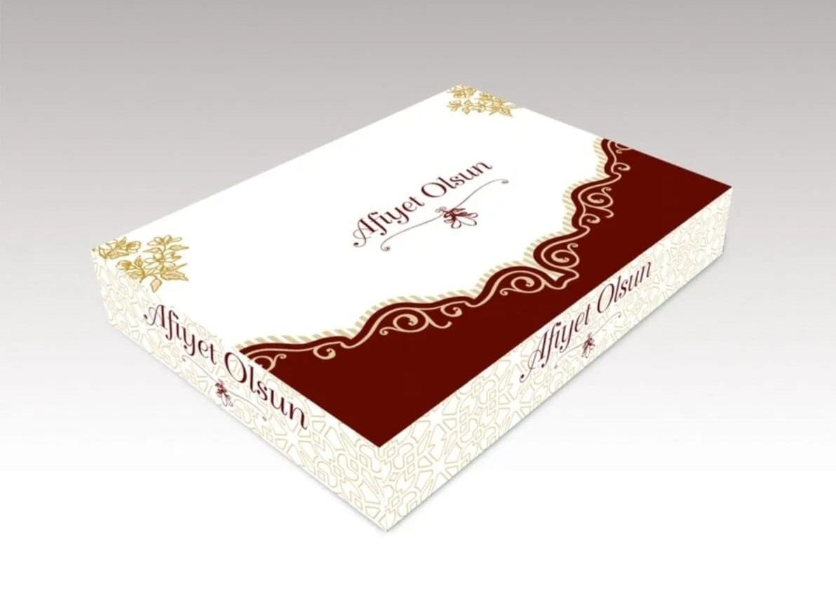 1500 GR Baklava Kutusu Standart Baskılı