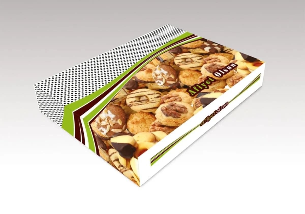 1000 GR Kutu Pasta Kutusu Standart Baskılı 200 Adet