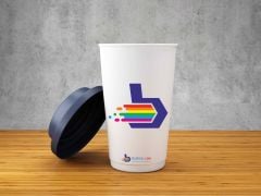 Baskılı Karton Bardak 16oz Double Wall