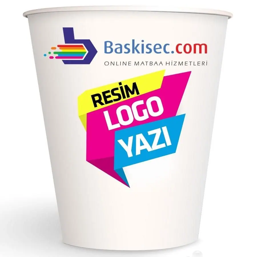 Baskılı Karton Bardak - Kafe – Restoran Ürünleri | Baskı Seç