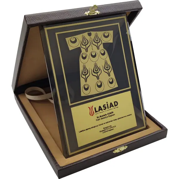 Kutulu Kristal Plaket EKT-600 - Kristal Plaketler | Baskı Seç