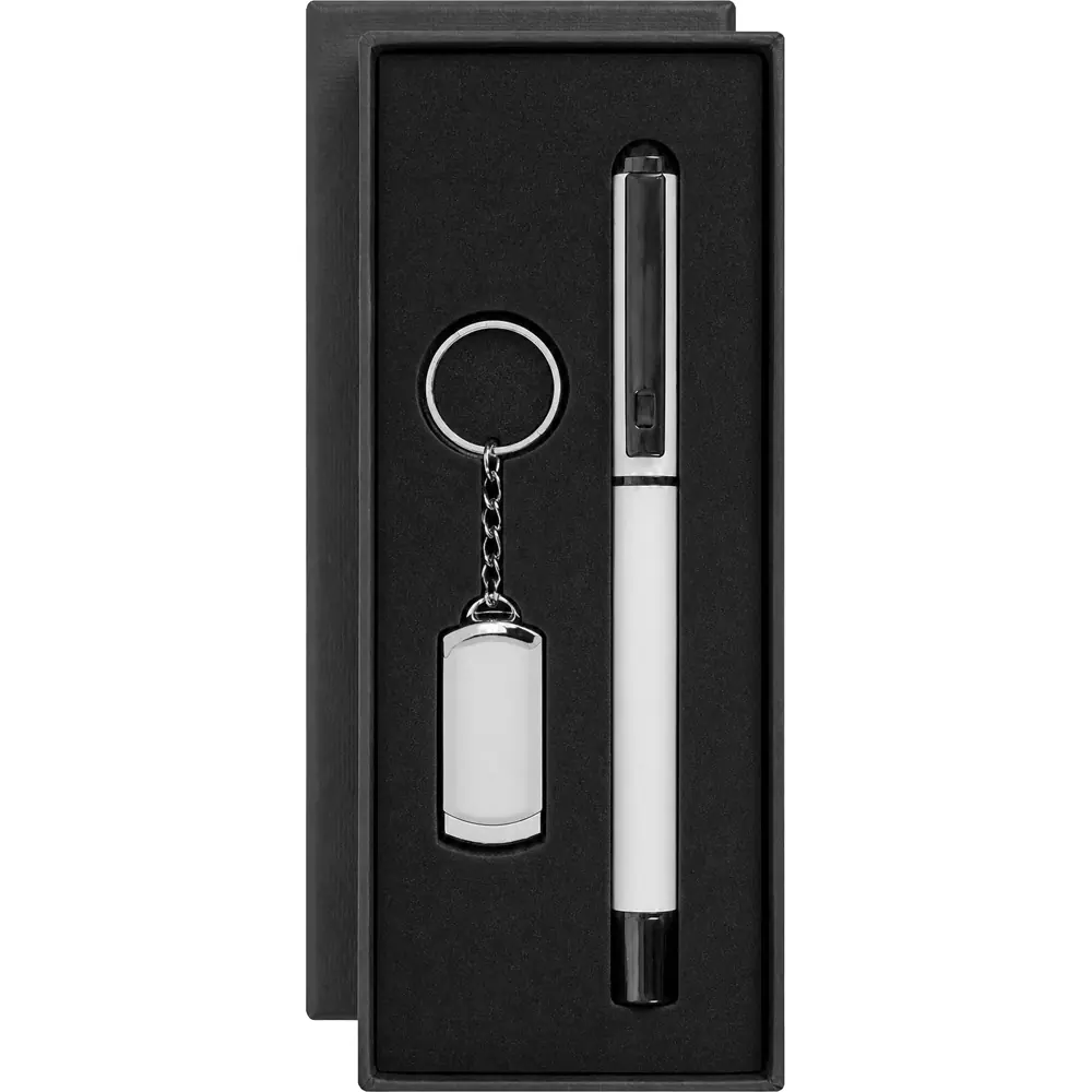 Metal USB Bellek ve Kalem Seti 8210-32GB - USB Bellekler | Baskı Seç