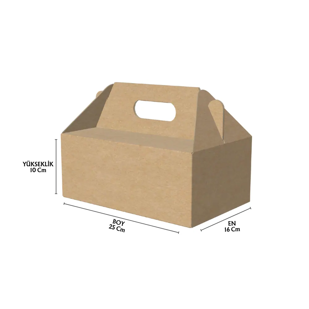 16x25x10 cm Çanta Tipi İnternet ve Kargo Kutusu - Özel Amaçlı Kutular | Baskı Seç