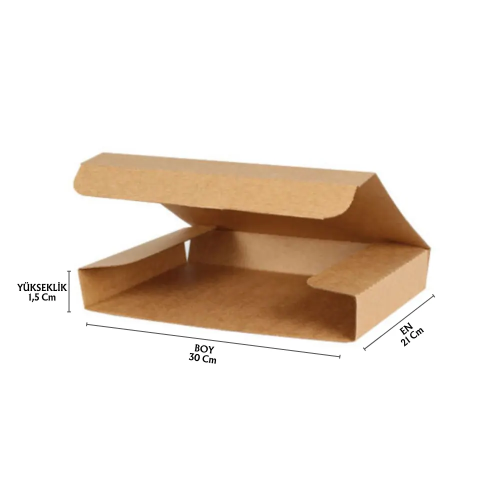 21x30x1.5 cm E-Ticaret Tekli Kitap Kutusu - E-Ticaret Kutuları | Baskı Seç