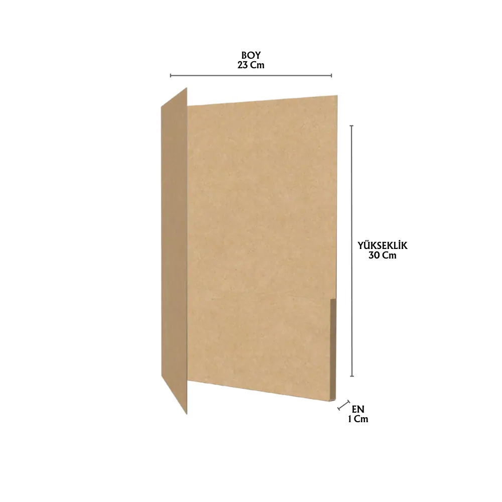 23x30x1 cm Karton Klasör - Özel Amaçlı Kutular | Baskı Seç