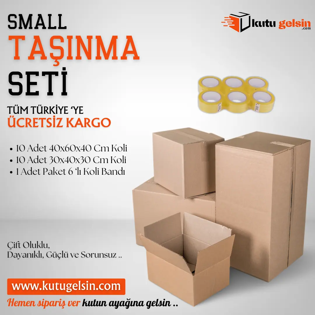Taşınma Seti (Small) - Paketleme Malzemeleri | Baskı Seç