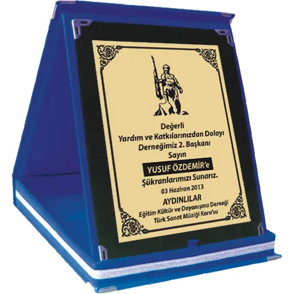 Albüm Plaket AP-01L-12x16 - Albüm Plaketler | Baskı Seç