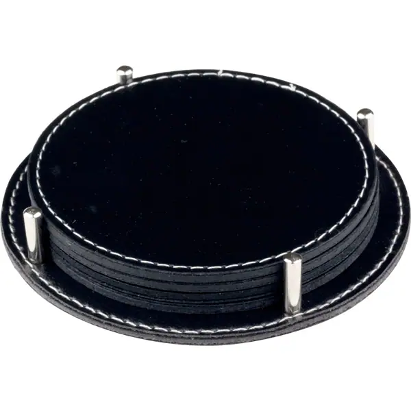 Deri Bardak Altlığı D-3825-S - Masaüstü Organizer | Baskı Seç