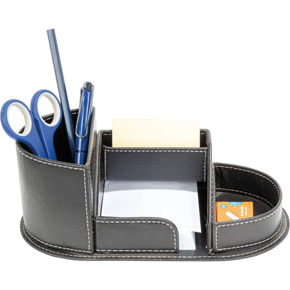 Deri Kalemlik D-3156 - Masaüstü Organizer | Baskı Seç