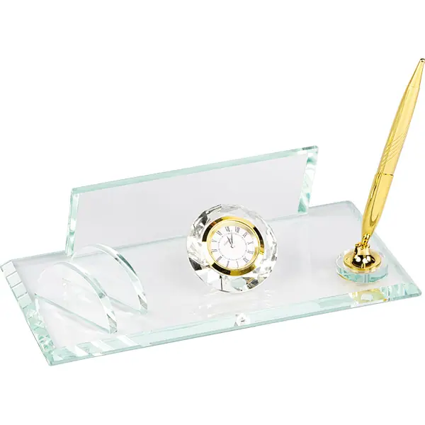 Kristal Masa Seti KM-90-SFF - Kristal Masa İsimlikleri ve Setleri | Baskı Seç