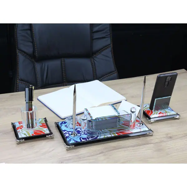 Kristal Masa Seti KM-300 - Kristal Masa İsimlikleri ve Setleri | Baskı Seç