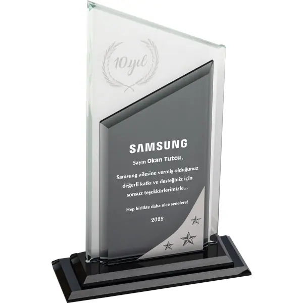 Kristal Plaket EKT-730 - Kristal Plaketler | Baskı Seç