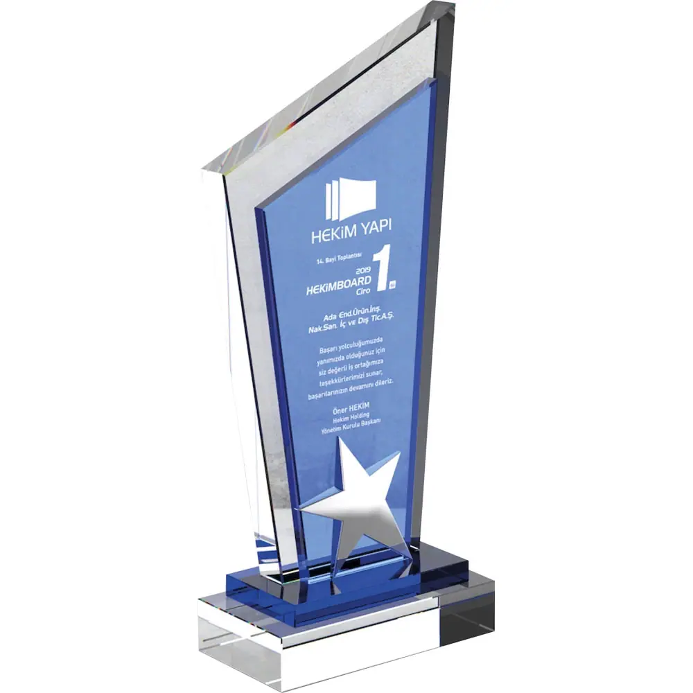 Kristal Plaket EKT-770 - Kristal Plaketler | Baskı Seç