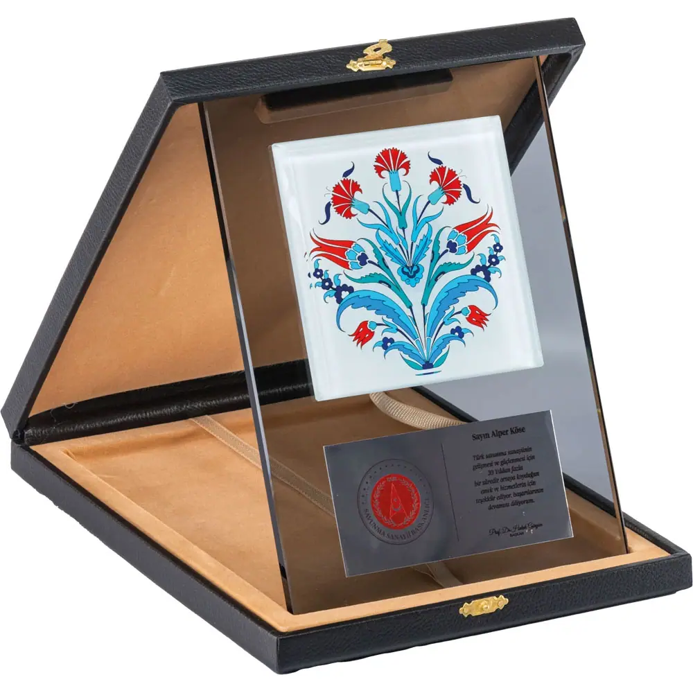 Kutulu Kristal Plaket EKT-720 - Kristal Plaketler | Baskı Seç
