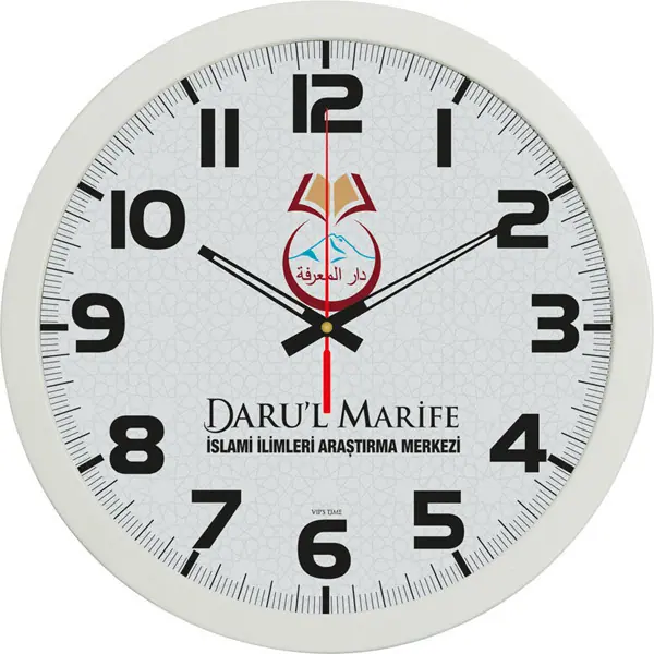Plastik Duvar Saati V30-333-G - Plastik Duvar Saatleri | Baskı Seç