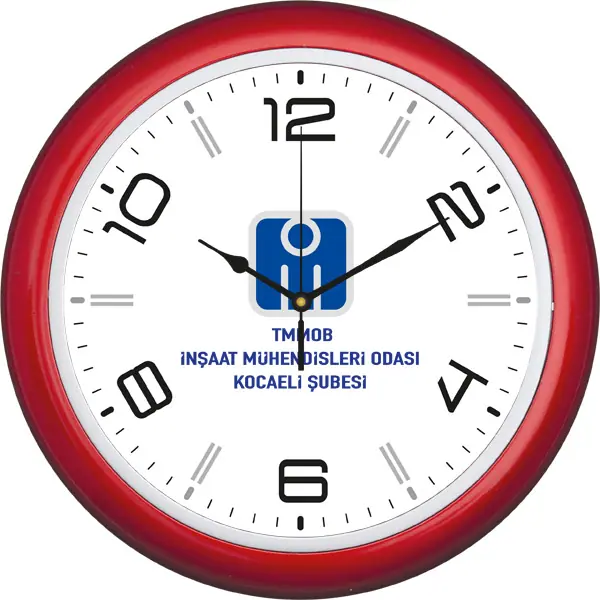 Plastik Duvar Saati V30-510-K - Saatler | Baskı Seç