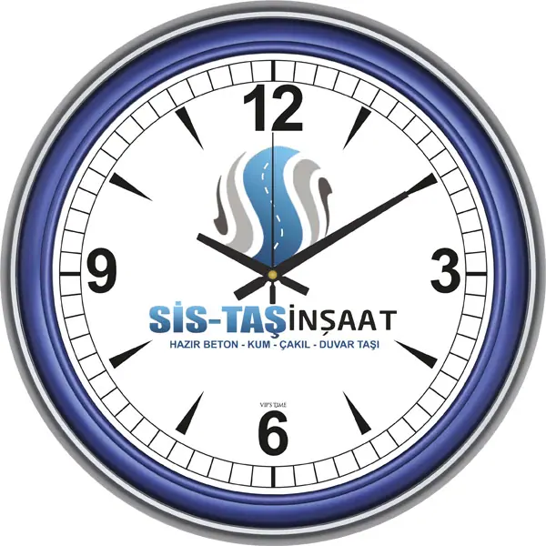 Plastik Duvar Saati V30-523-GL - Plastik Duvar Saatleri | Baskı Seç