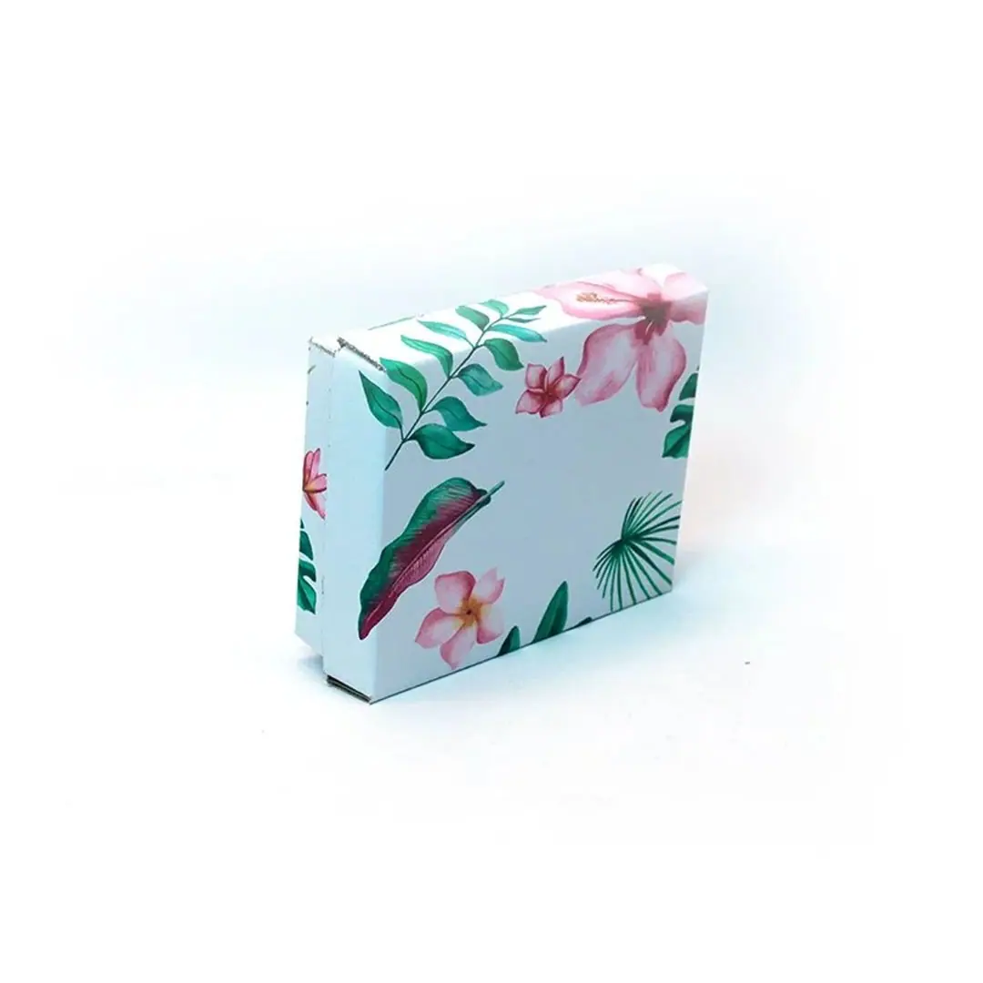 Renkli Çiçekli Hediye Kutusu 20x16x6 cm - Hediye Kutusu | Baskı Seç