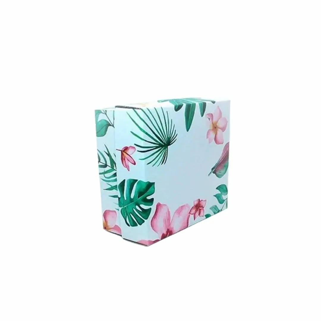 Renkli Çiçekli Hediye Kutusu 30,5x26x10,5 Cm - Hediye Kutusu | Baskı Seç