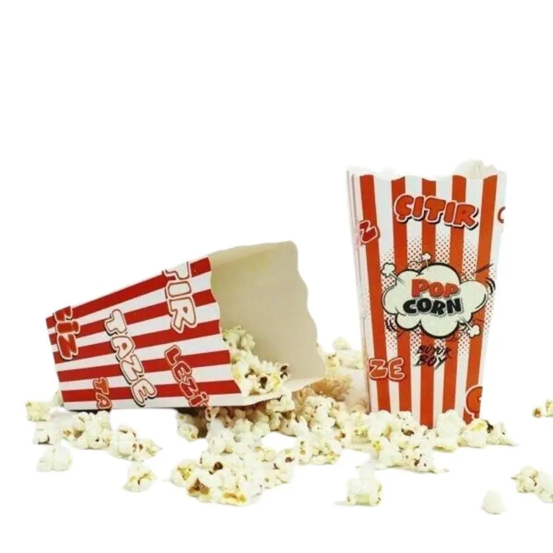 6x8,5x17 cm Küçük Boy Popcorn Kutusu - 230gr - Popcorn Kutuları | Baskı Seç