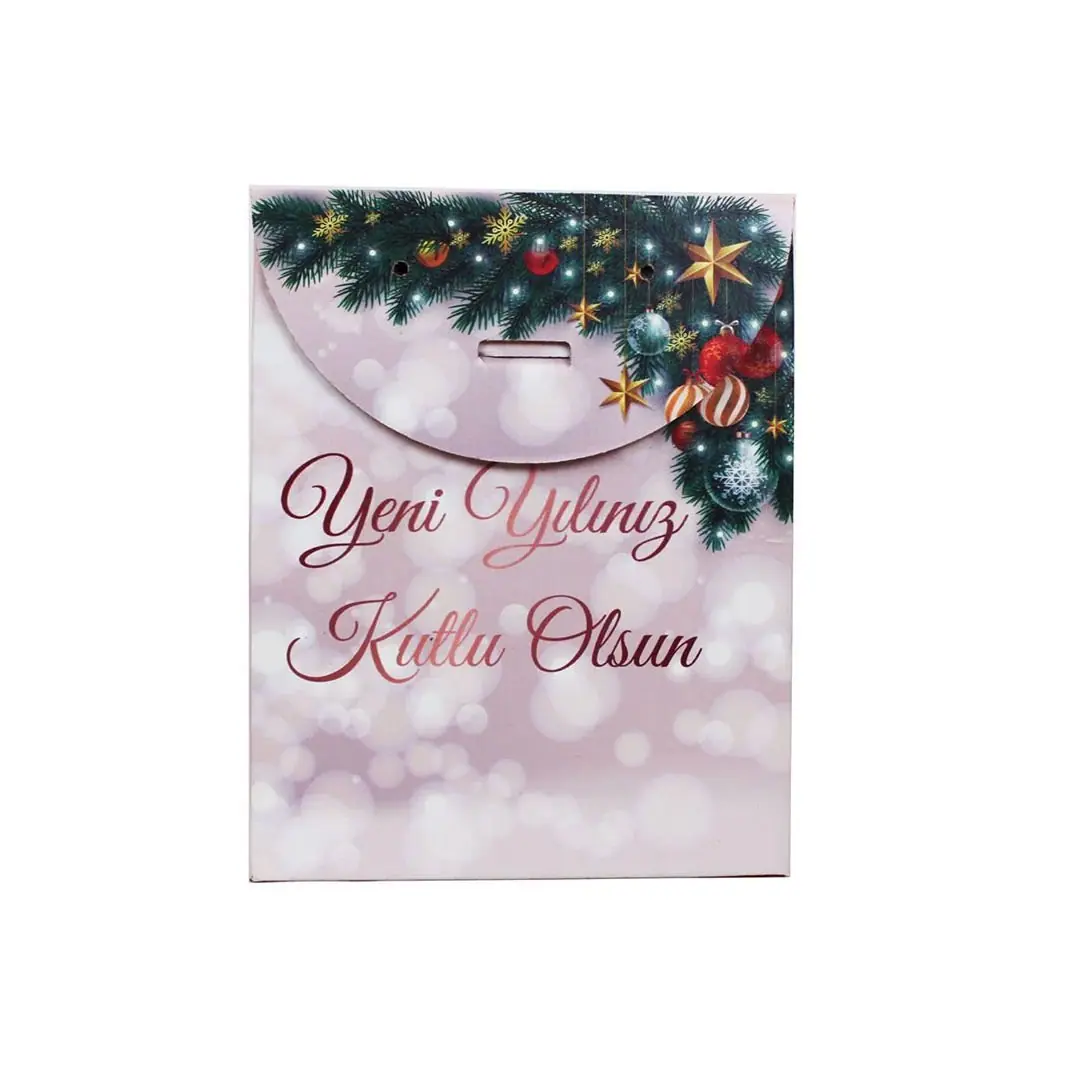 Yeni Yıl Hediye Paketi 20x10x25 cm - Özel Günler | Baskı Seç