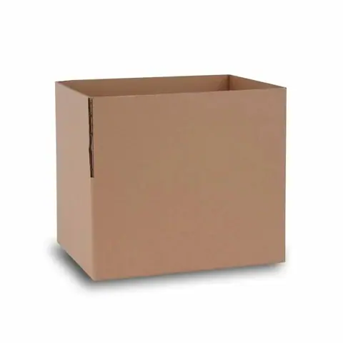 40x20x20 cm Esmer Çift Oluklu A-Box Taşıma Kolisi görsel 2