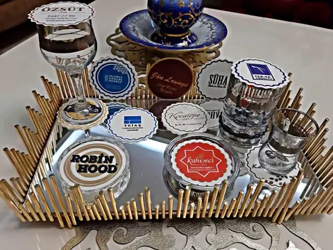 Baskılı Bardak Altlığı görsel 4