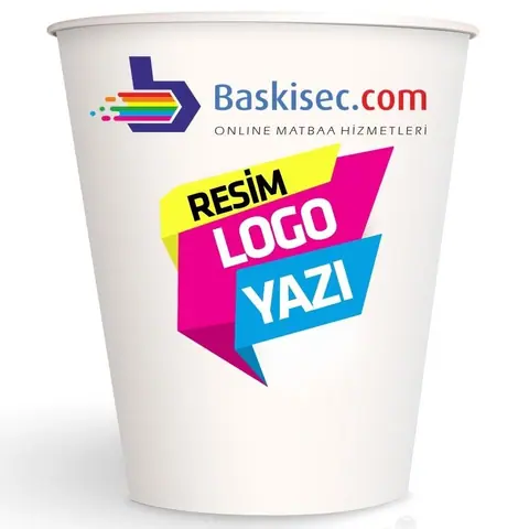 Baskılı Karton Bardak - Kafe – Restoran Ürünleri