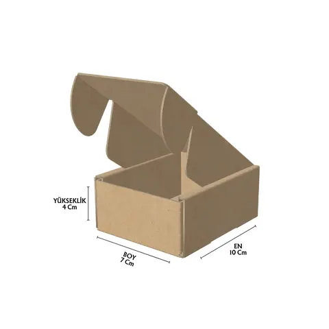 10x7x4 cm Kilitli E-Ticaret Kargo Kutusu - E-Ticaret Kutuları Online Sipariş