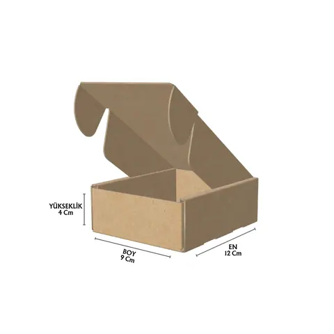12x9x4 cm Kilitli E-Ticaret Kargo Kutusu - E-Ticaret Kutuları Online Sipariş