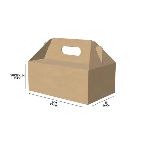 16x25x10 cm Çanta Tipi İnternet ve Kargo Kutusu - Özel Amaçlı Kutular Online Sipariş