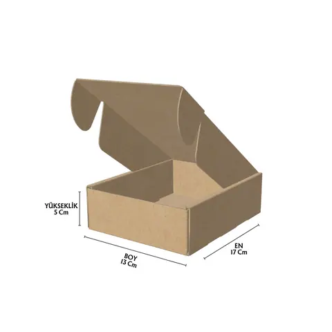 17x13x5 cm Kilitli E-Ticaret Kargo Kutusu - E-Ticaret Kutuları Online Sipariş