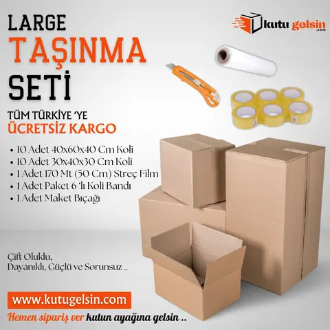 Taşınma Seti (Large) - Paketleme Malzemeleri