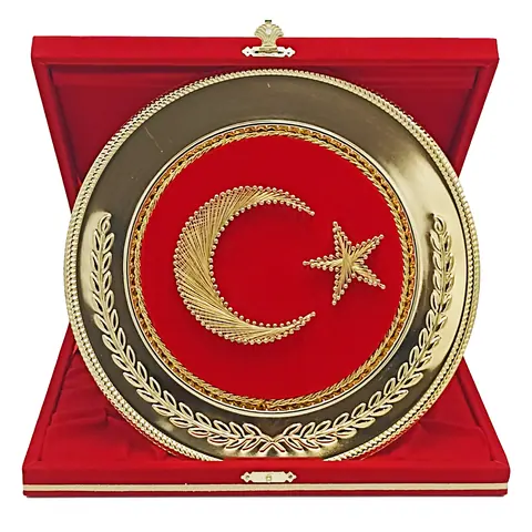 Altın Ayyıldız Plaket KP01-A görsel 2