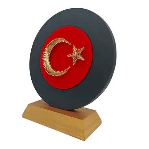 Altın Ayyıldız Plaket KP04-A görsel 2