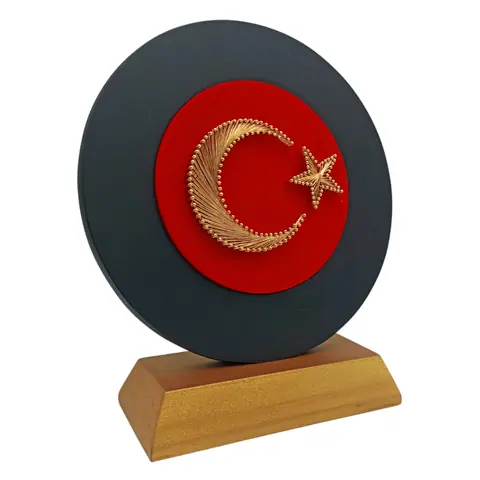 Altın Ayyıldız Plaket KP04-A görsel 3