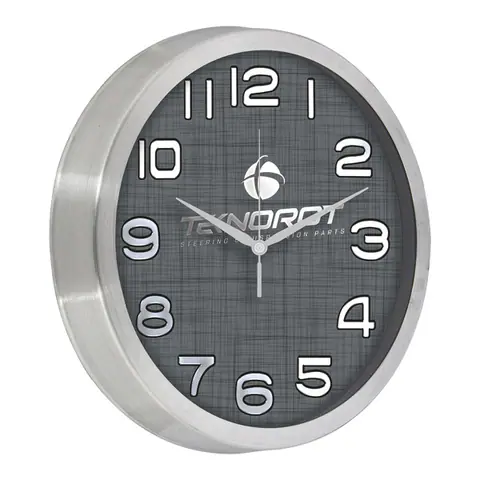 Alüminyum Duvar Saati V30-990-BMZ - Metal Duvar Saatleri Online Sipariş