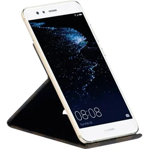 Deri Ayna ve Telefon Standı - Teknoloji Ürünleri