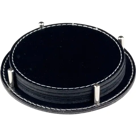 Deri Bardak Altlığı D-3825-S - Masaüstü Organizer