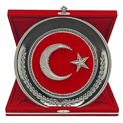 Gümüş Ayyıldız Plaket KP01-G görsel 2