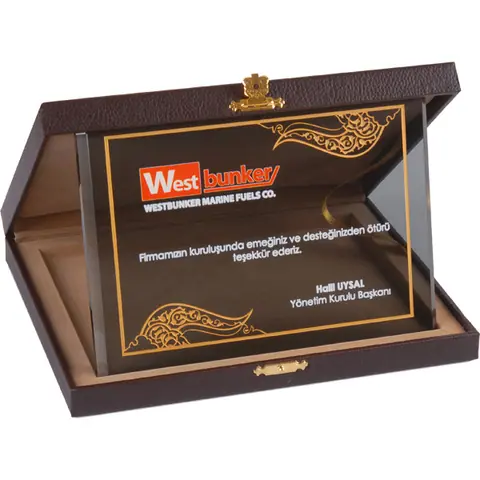 Kristal Plaket EKT-410 - Kristal Plaketler