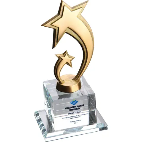 Kristal Plaket EKT-230 - Kupa ve Plaketler Online Sipariş