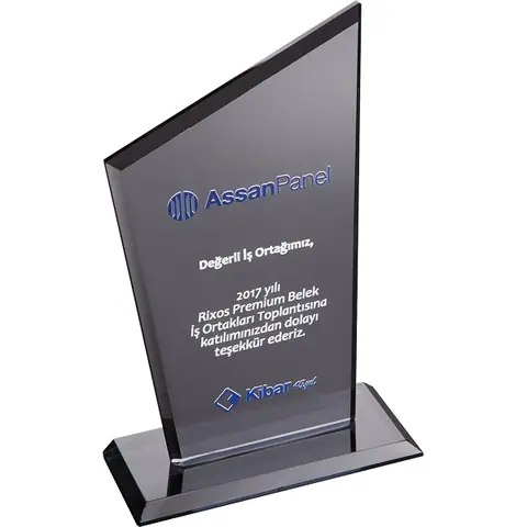 Kristal Plaket EKT-310-FM - Kupa ve Plaketler Online Sipariş