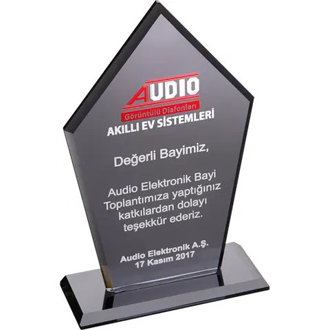 Kristal Plaket EKT-161-FM - Kupa ve Plaketler Online Sipariş