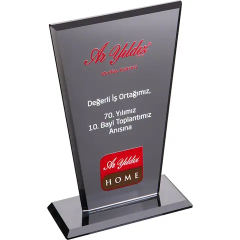 Kristal Plaket EKT-235-FM - Kupa ve Plaketler Online Sipariş