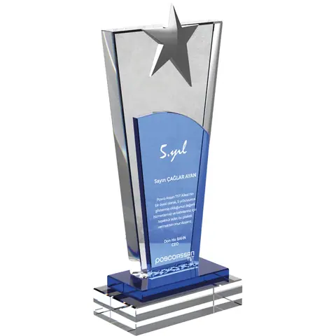 Kristal Plaket EKT-760 - Kristal Plaketler